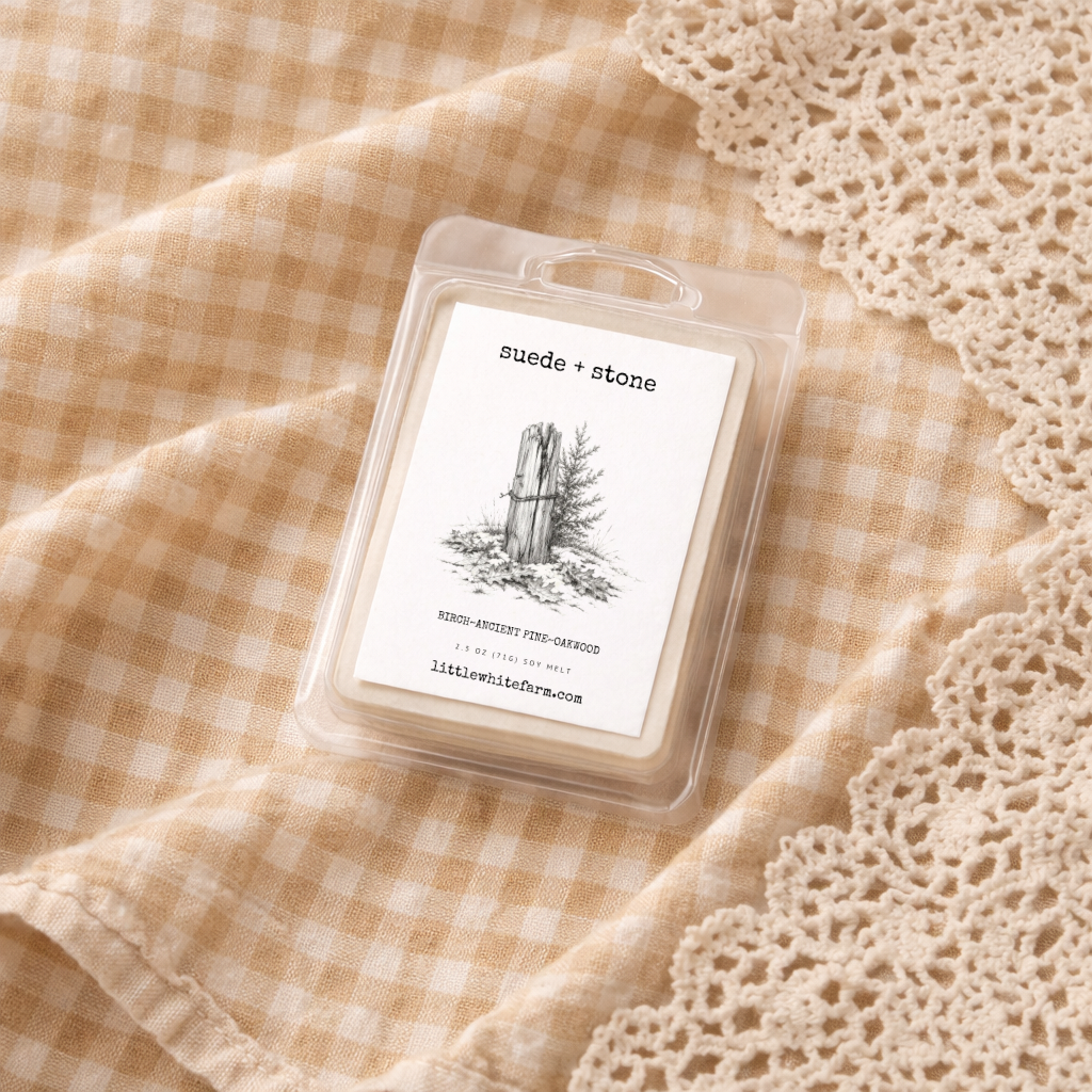 No. 8 Suede + Stone Luxury Candle