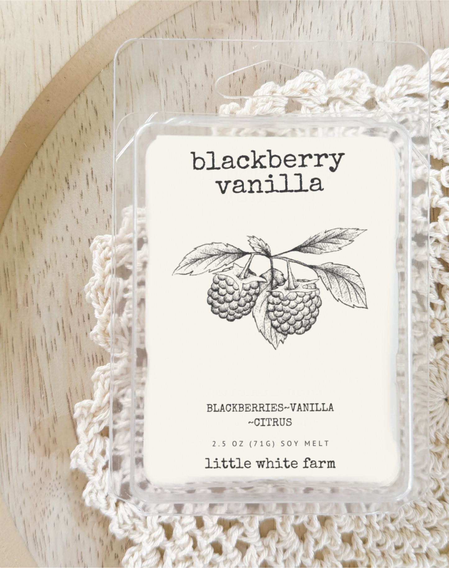 Blackberry Vanilla Farmhouse Collection Wax Melt