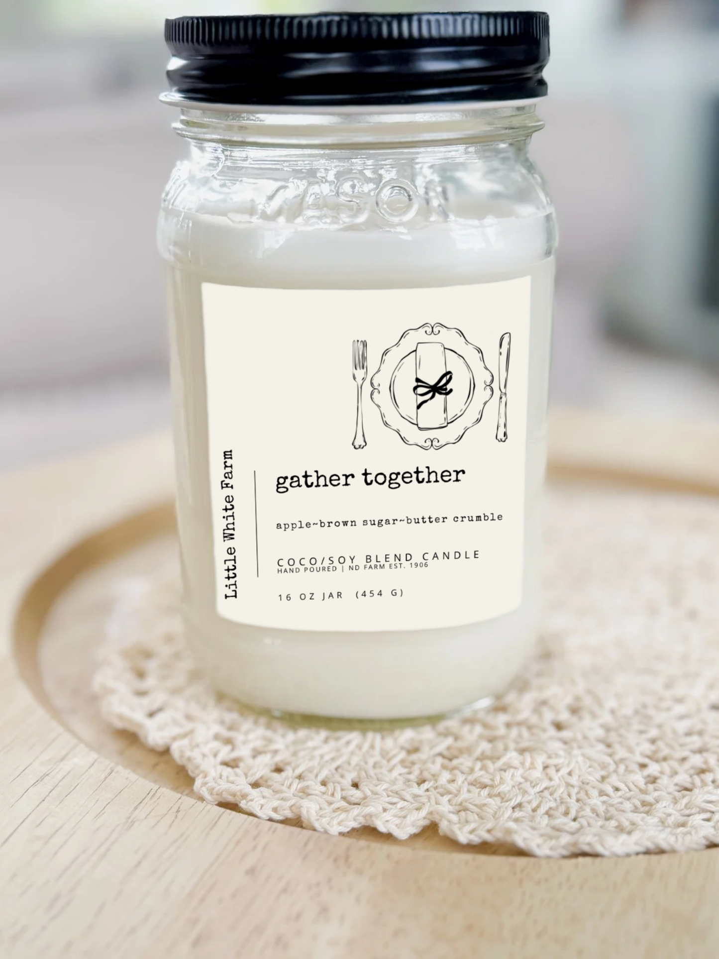 Gather Together Fall Collection Mason Jar Candle