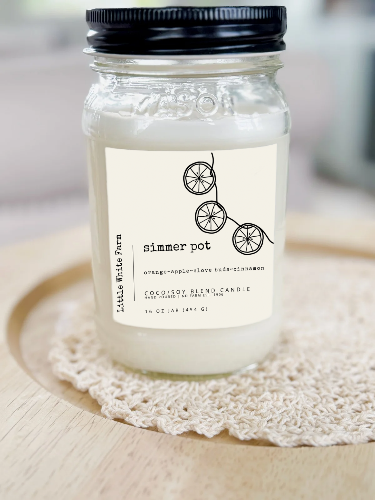 Simmer Pot Fall Collection Mason Jar Candle
