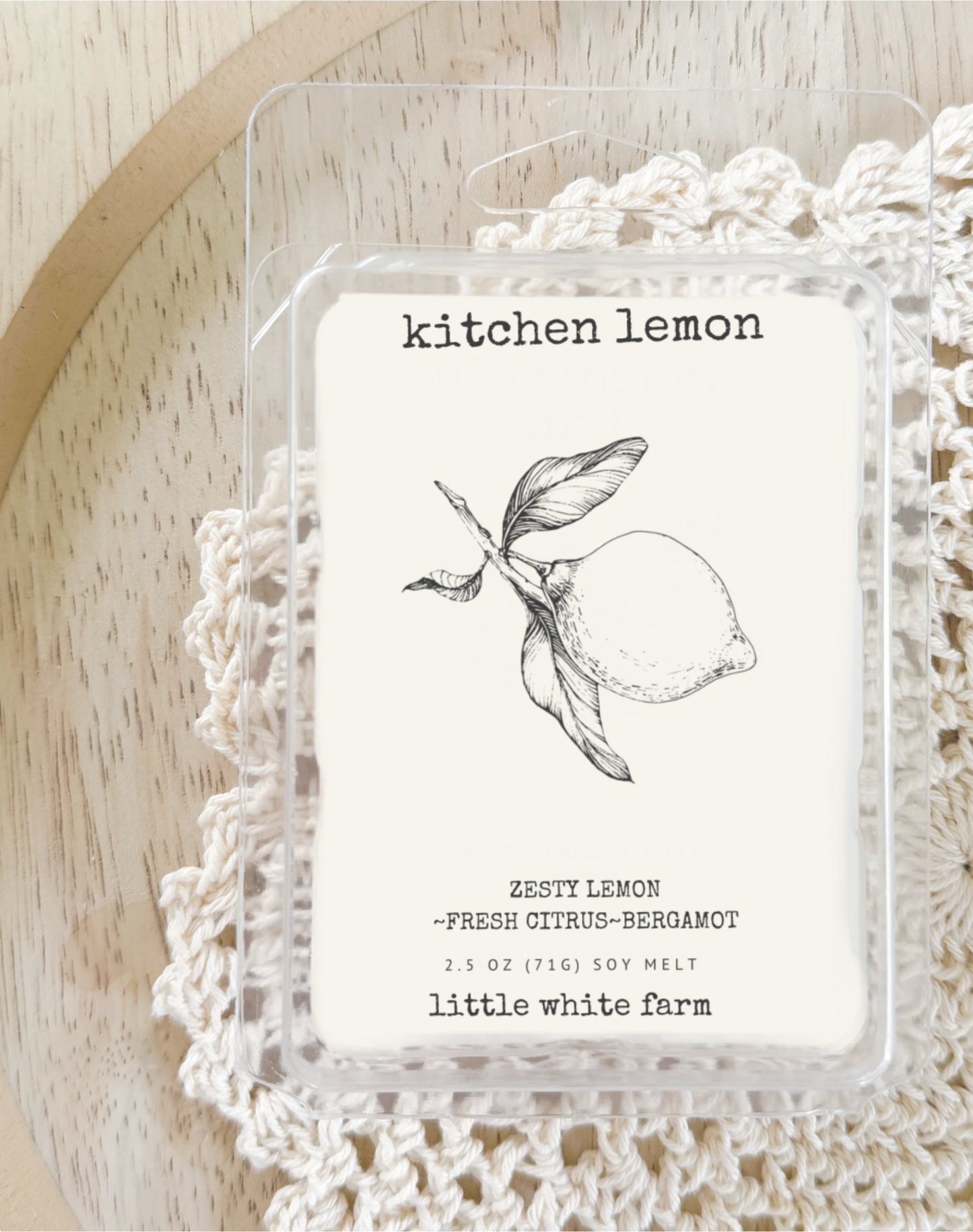 Kitchen Lemon Farmhouse Collection Wax Melt