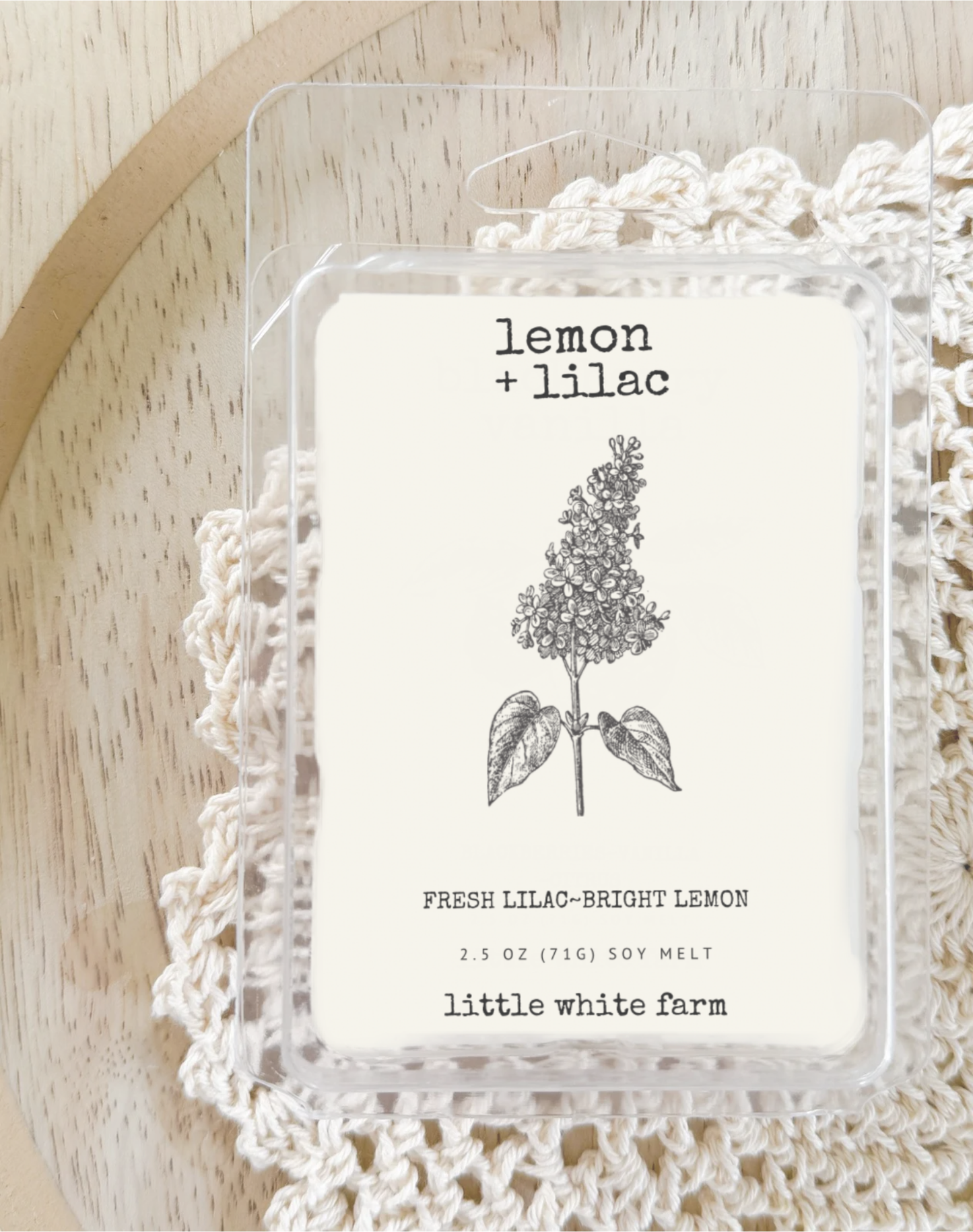 Lemon + Lilac Spring Collection Wax Melt