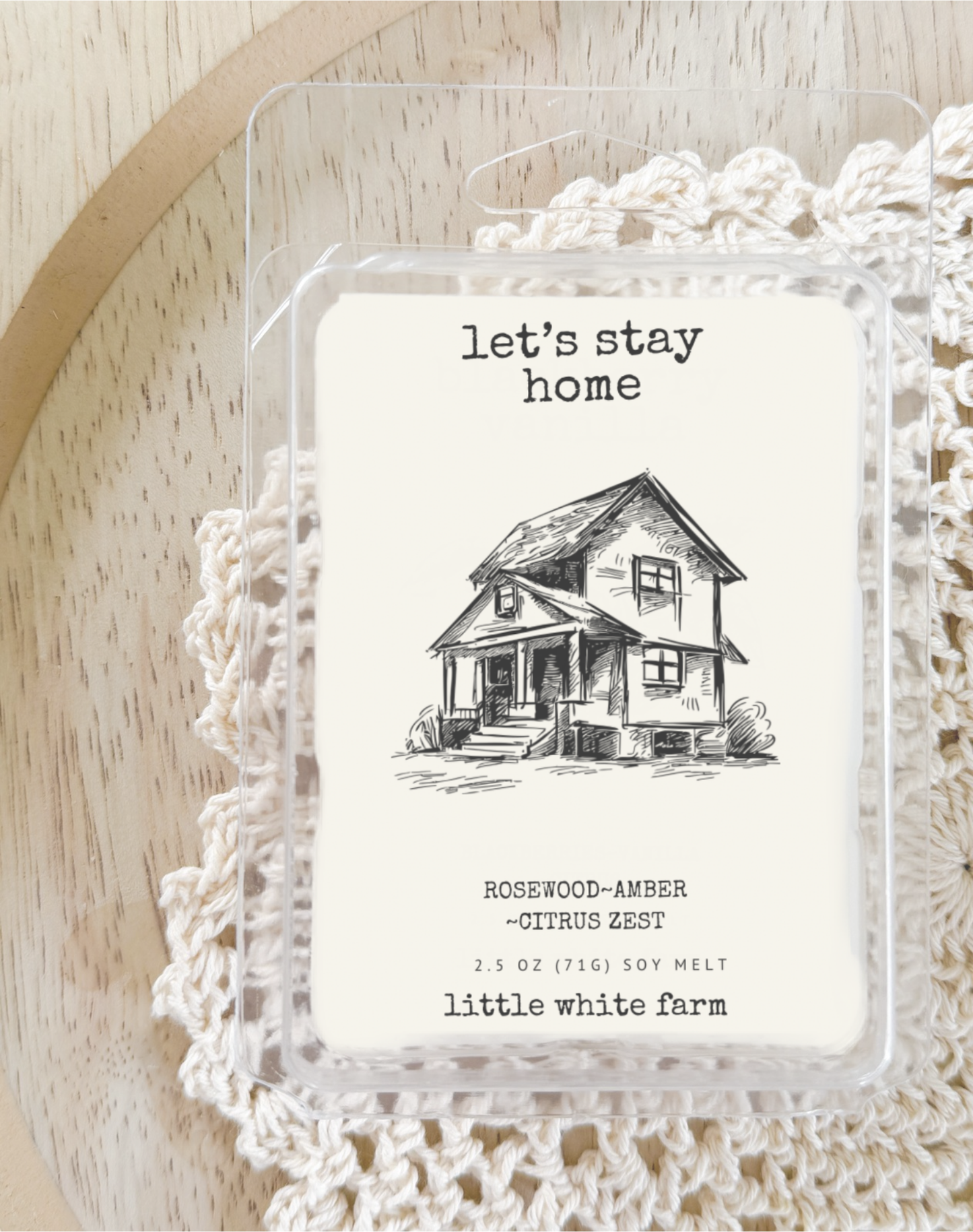 Let's Stay Home Farmhouse Collection Wax Melt