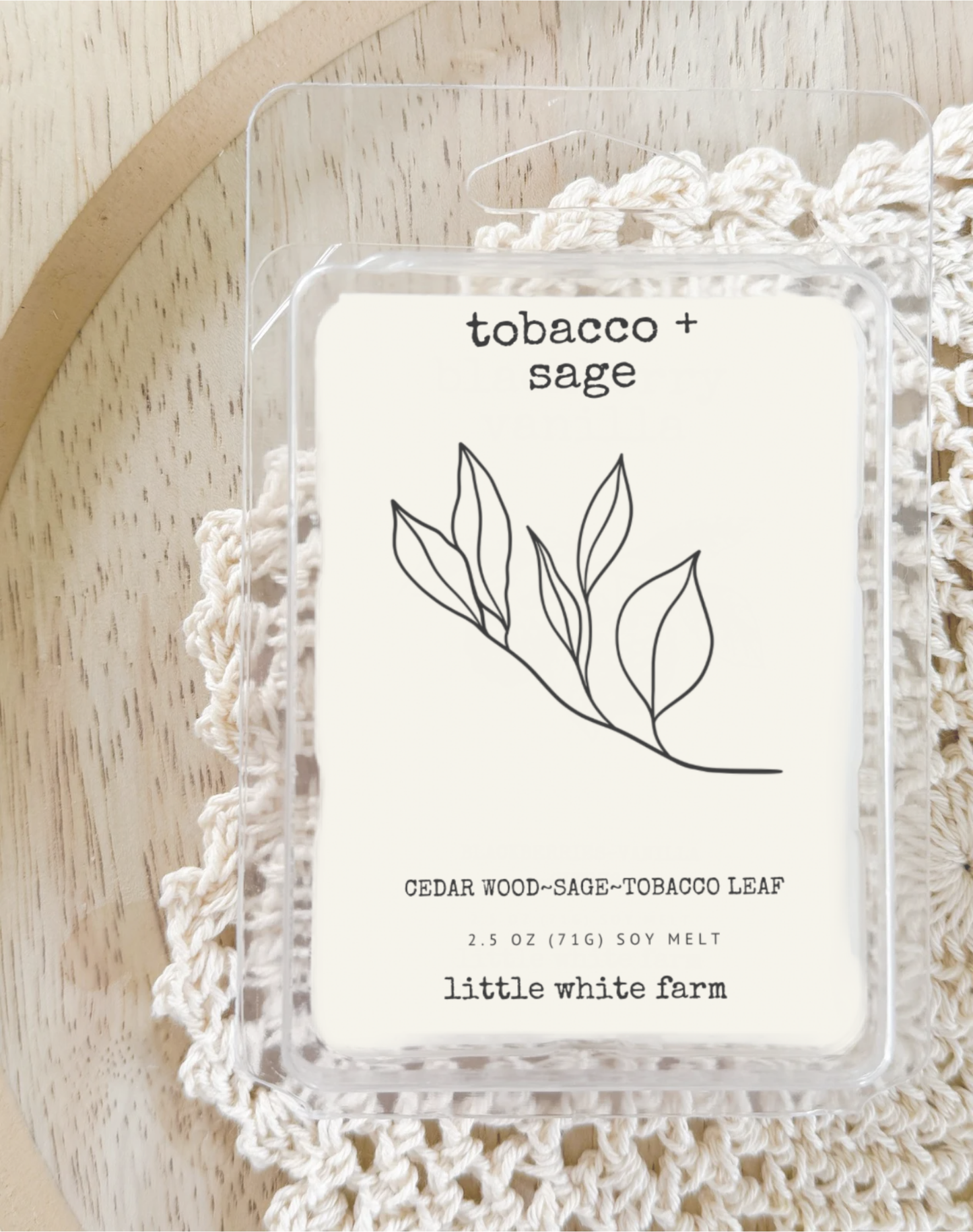 Tobacco + Sage Farmhouse Collection Wax Melt