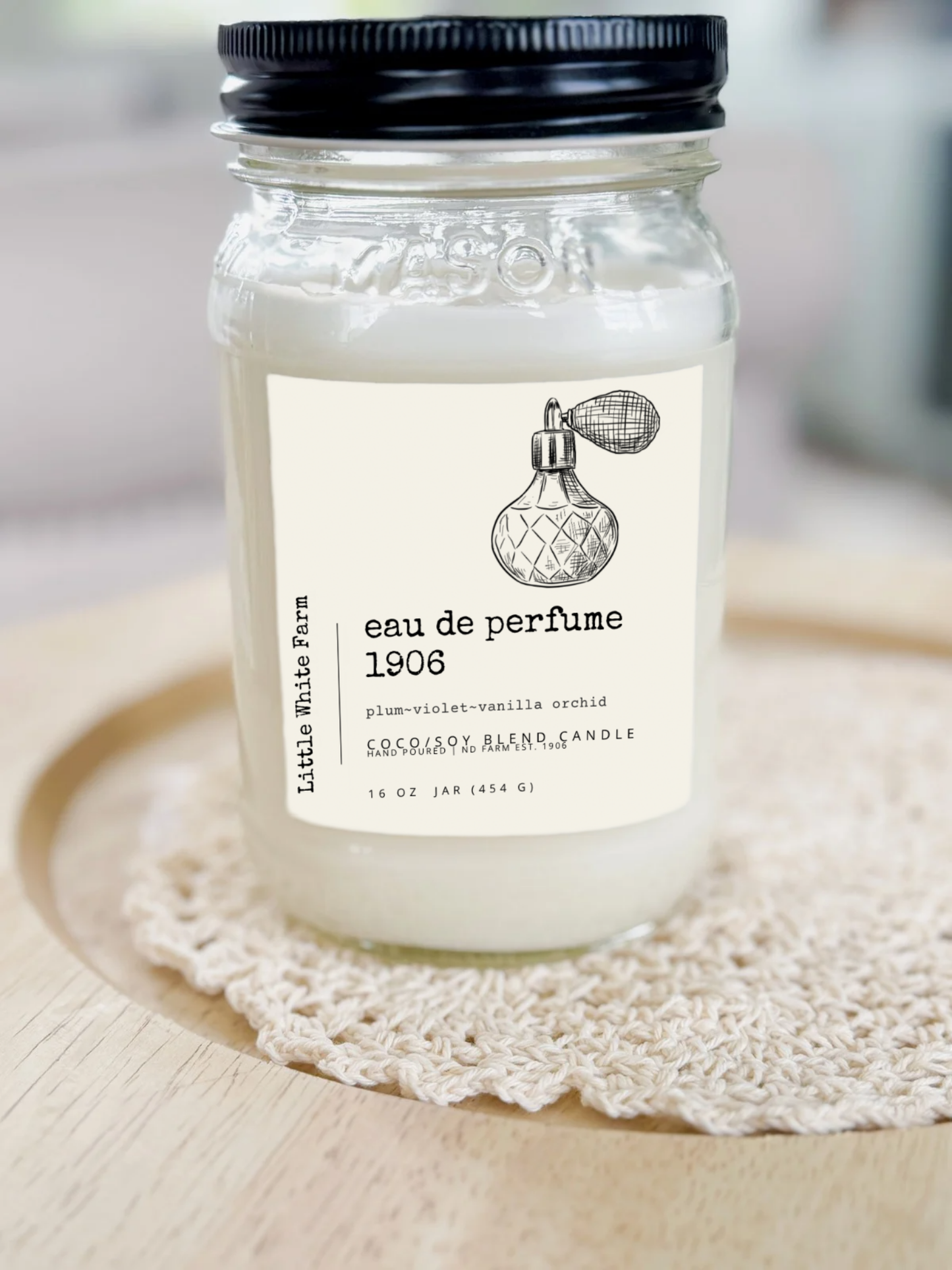 Eau de Perfume 1906 Farmhouse Collection Mason Jar Candle