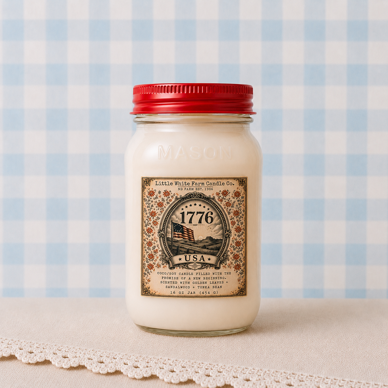 Celebrate 1776 (SPECIAL EDITION) Mason Candles