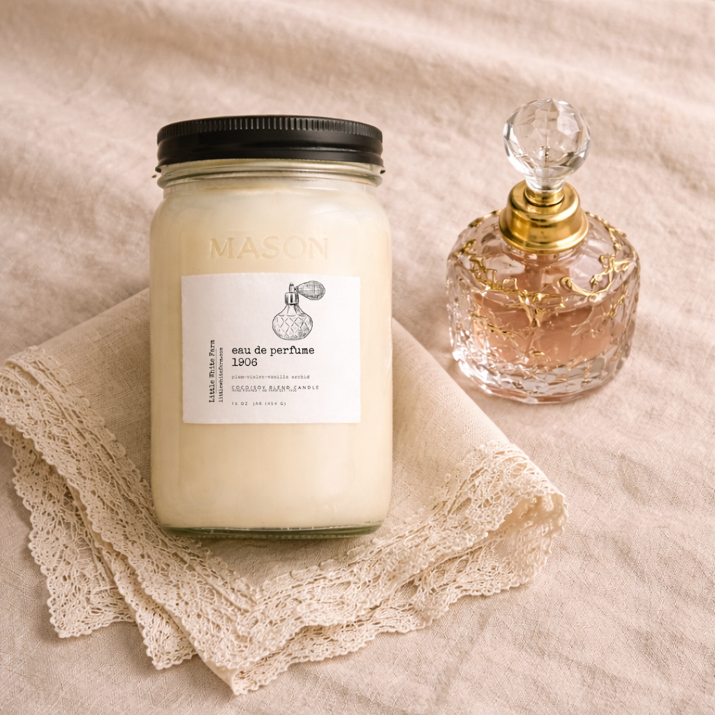Eau de Perfume 1906 Farmhouse Collection Mason Jar Candle and Wax Melt