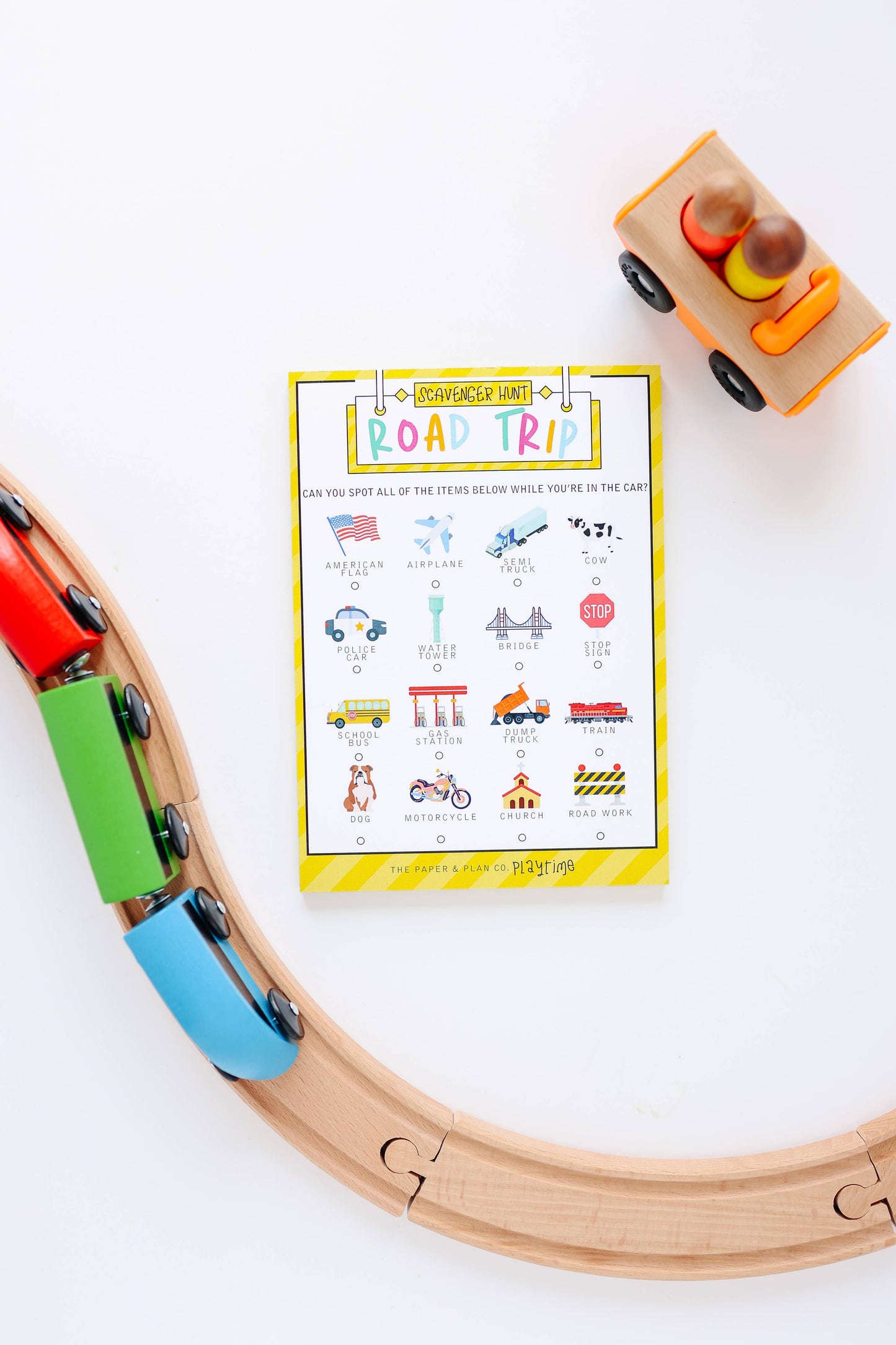 Playtime Road Trip Scavenger Hunt Pad Playtime Pad®
