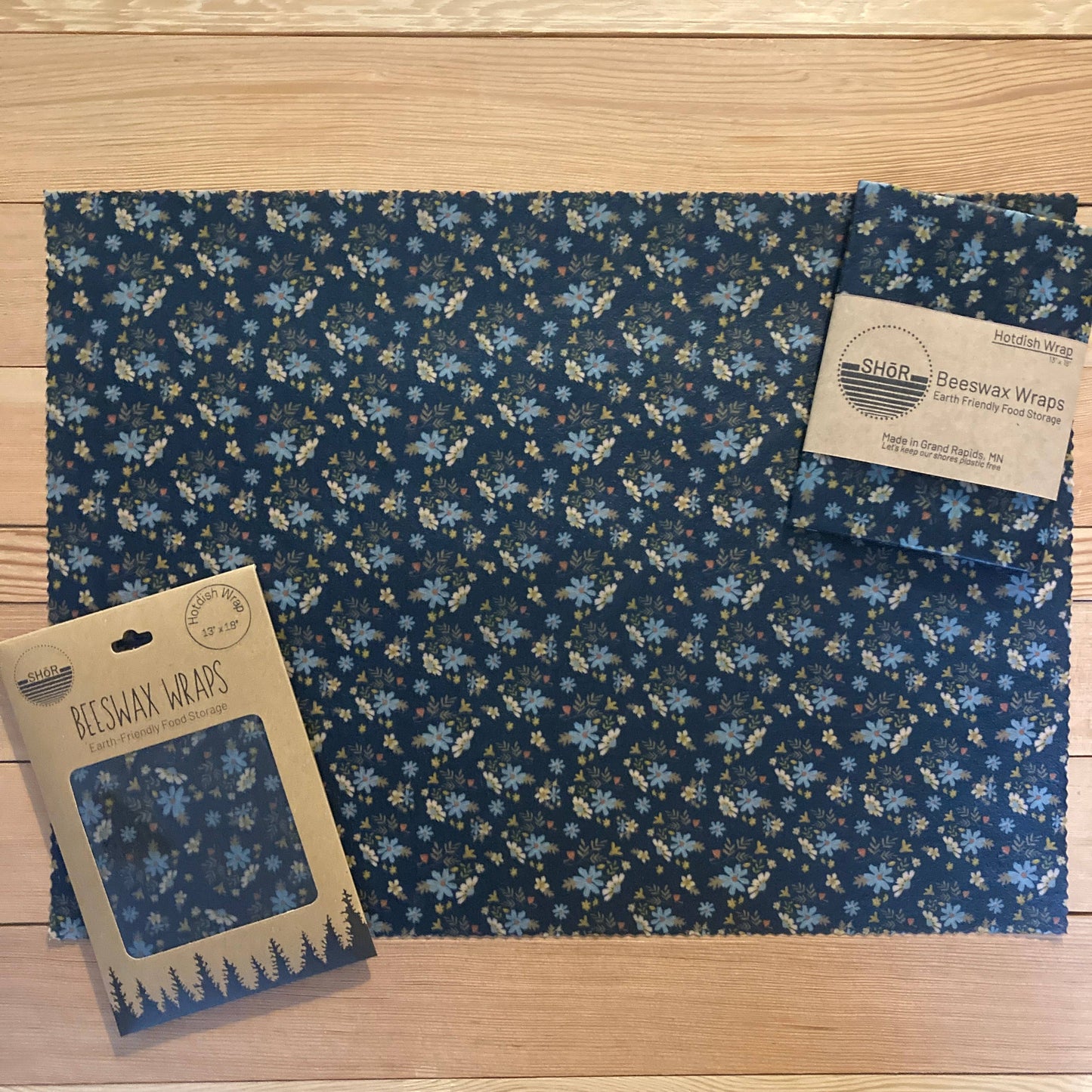 Beeswax "Hotdish" Wrap (Large 13" x 18") - Night