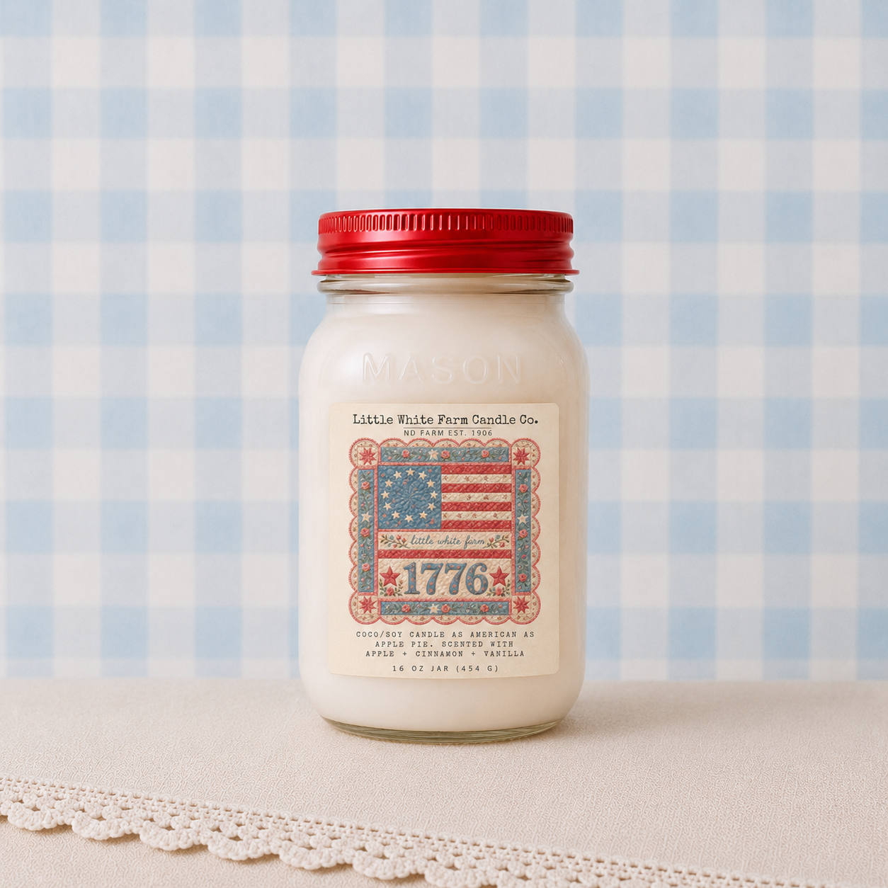 Celebrate 1776 (SPECIAL EDITION) Mason Candles
