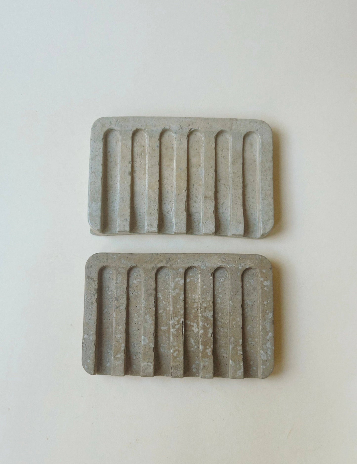 Stone Soap Tray: Grey