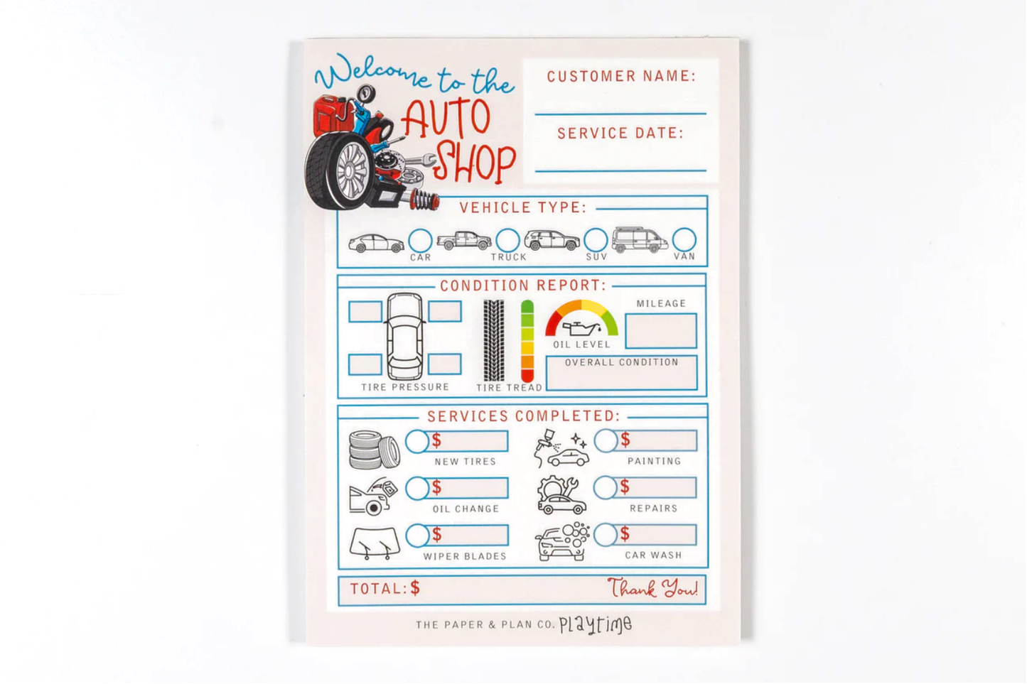Auto Shop Playtime Pad®