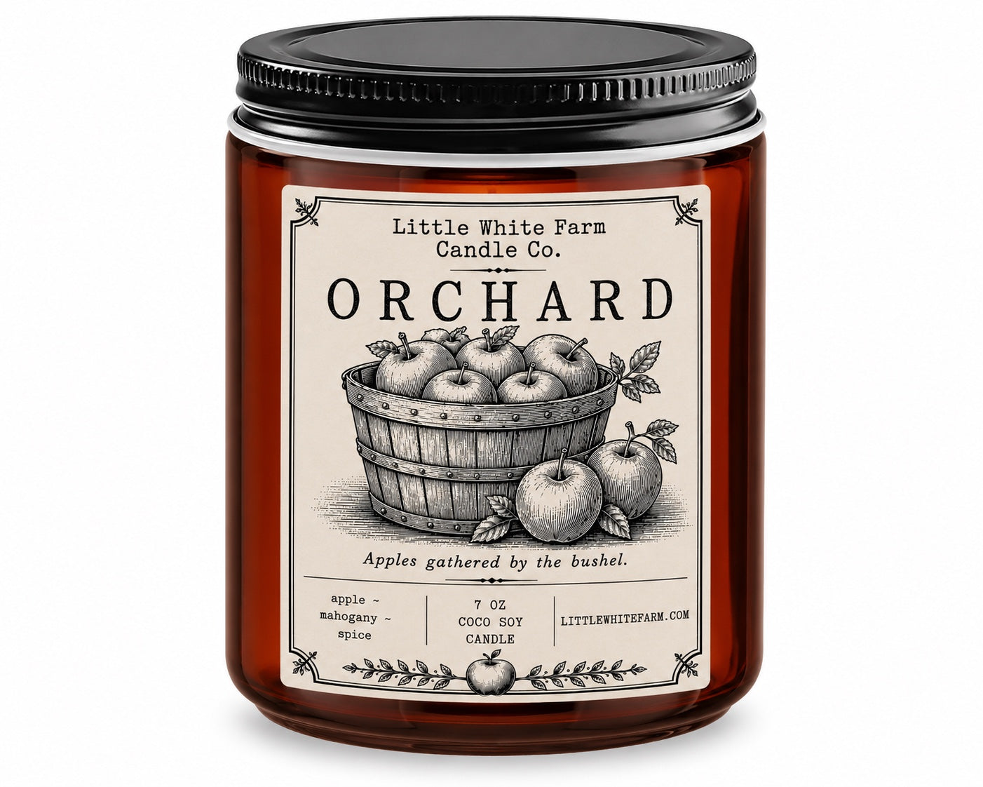 Orchard Heritage Collection Amber Jar Candle