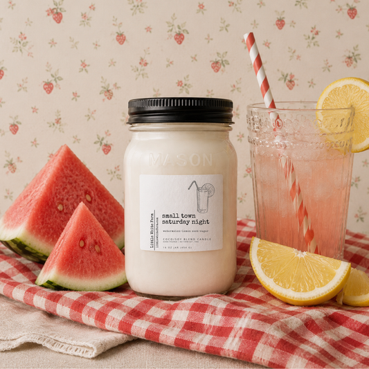 Small Town Saturday Night Mason Jar Candle and Wax Melt