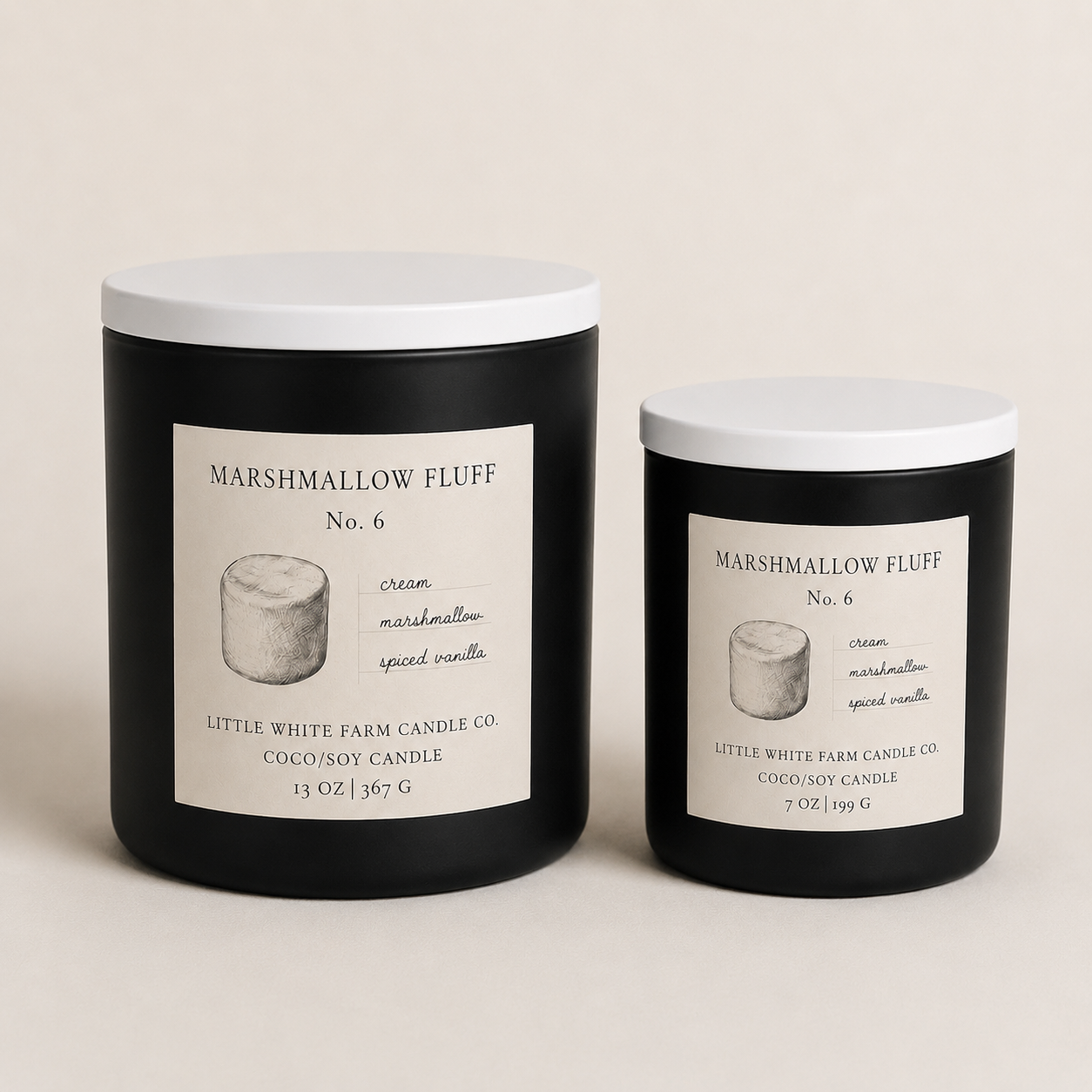 Marshmallow Fluff Luxury Candle