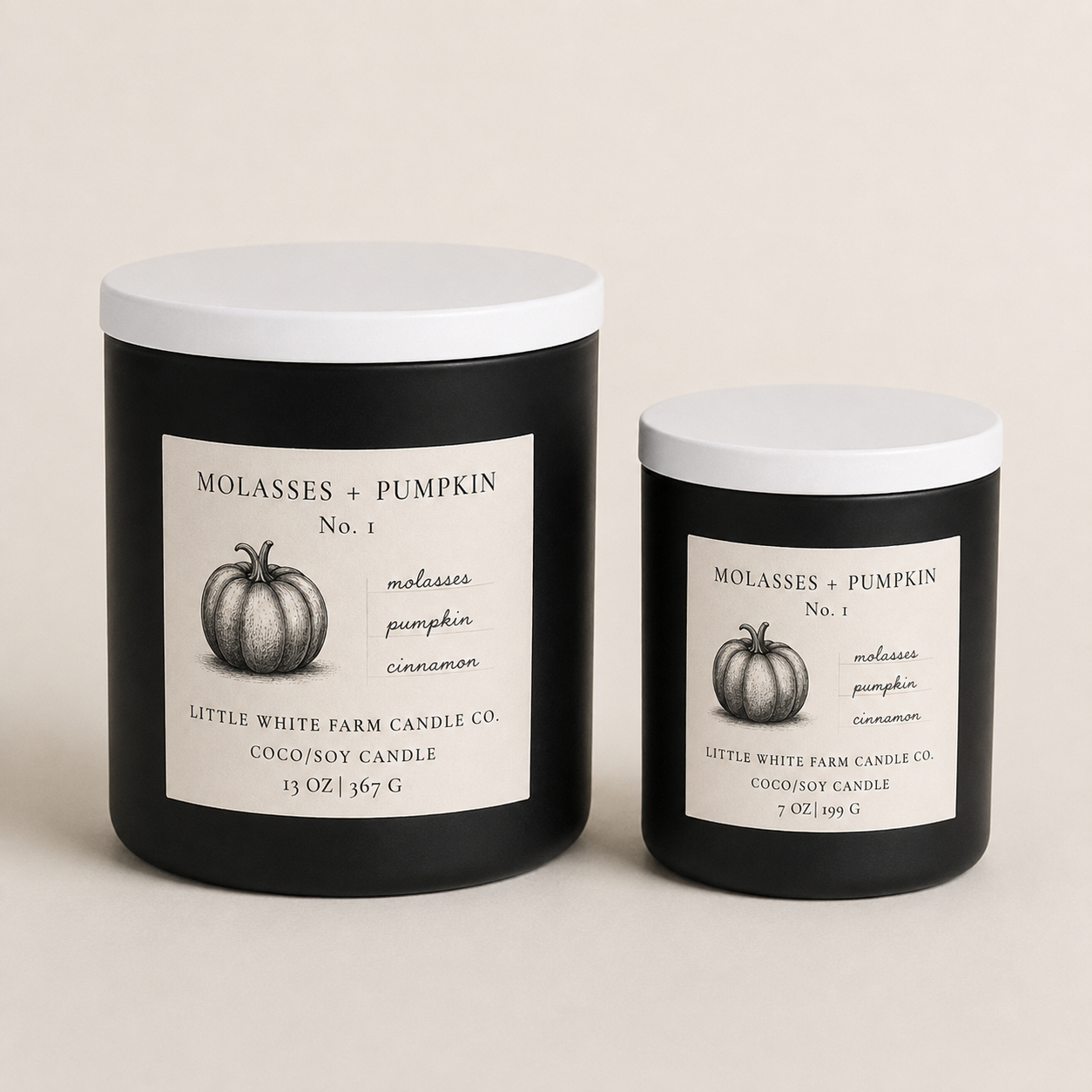 Pumpkin + Molasses Luxury Candle