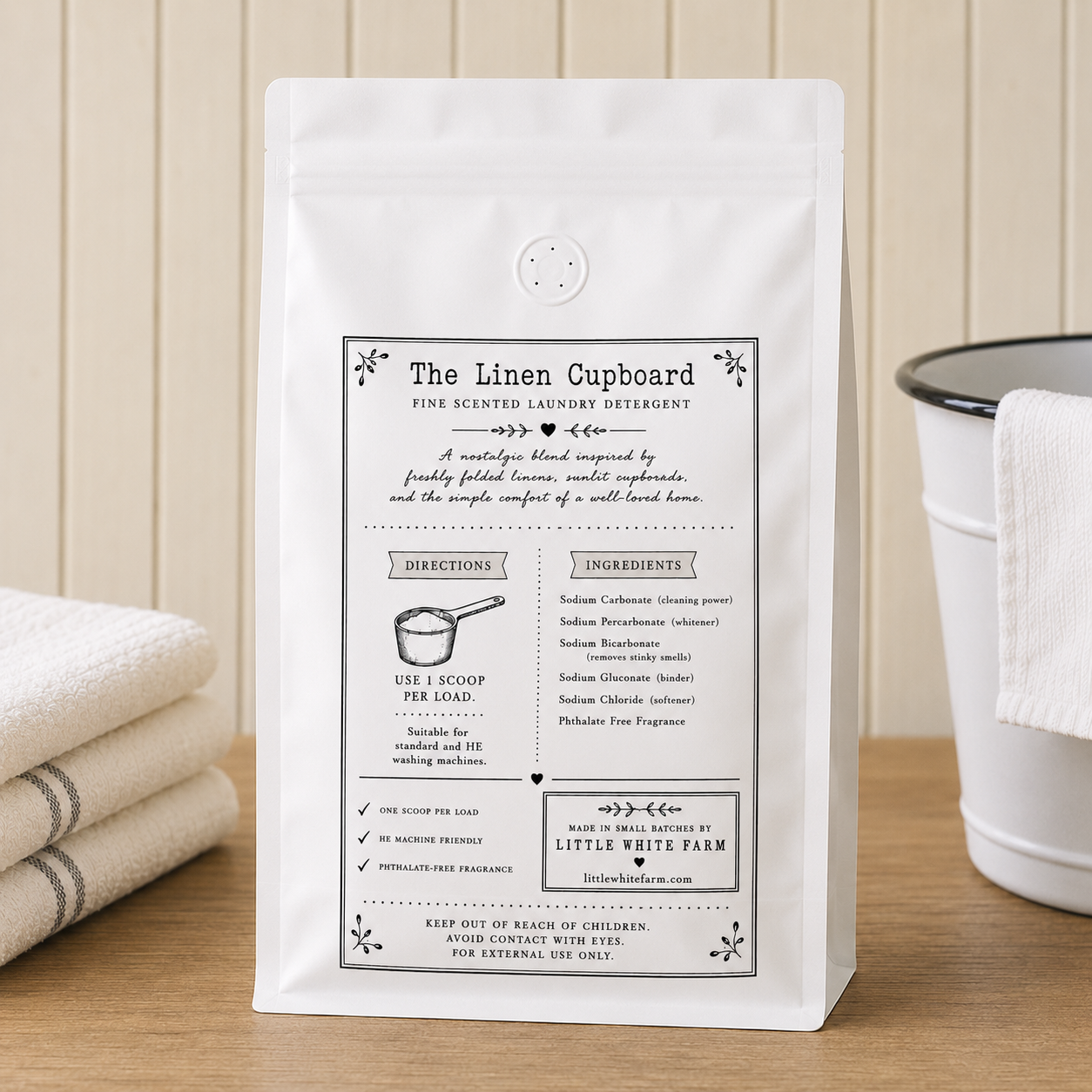 The Linen Cupboard Scented Powdered Laundry