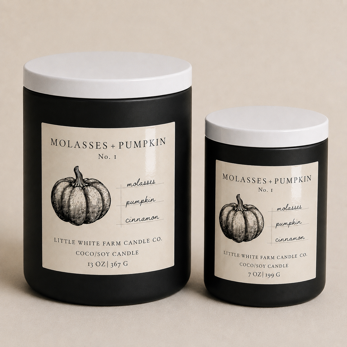 No. 1 Pumpkin + Molasses Luxury Candle