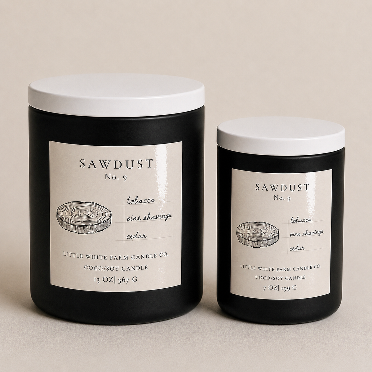 No. 9 Sawdust Luxury Candle