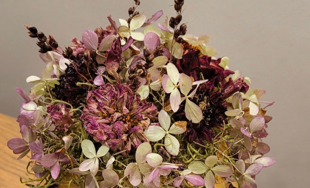 Dried Floral Pumpkin Centerpiece + Tallow Balm Workshop