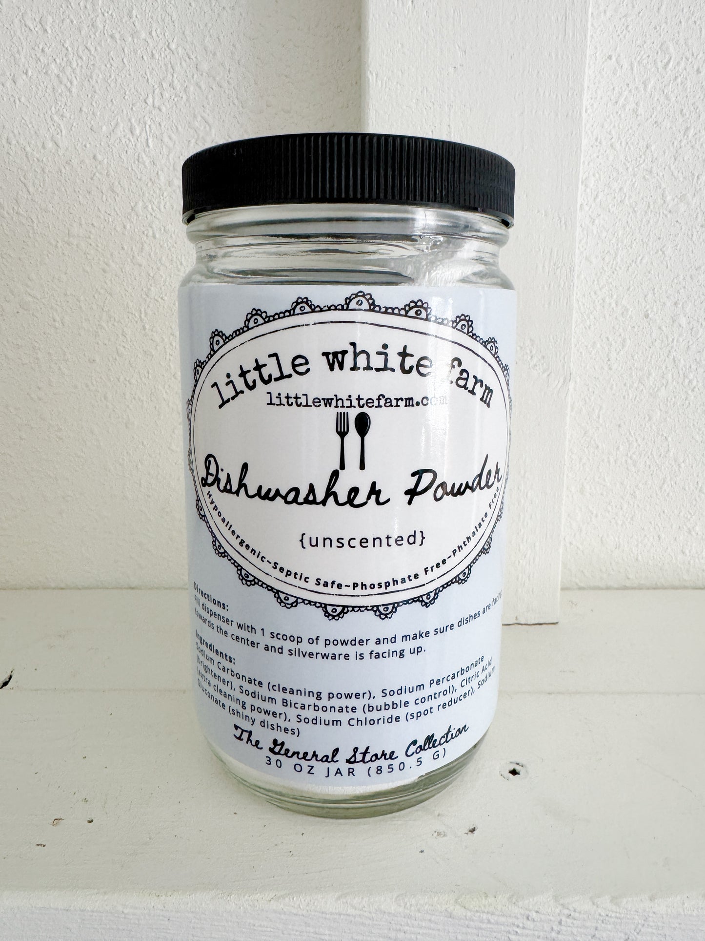 Unscented Powdered Cleaning Products