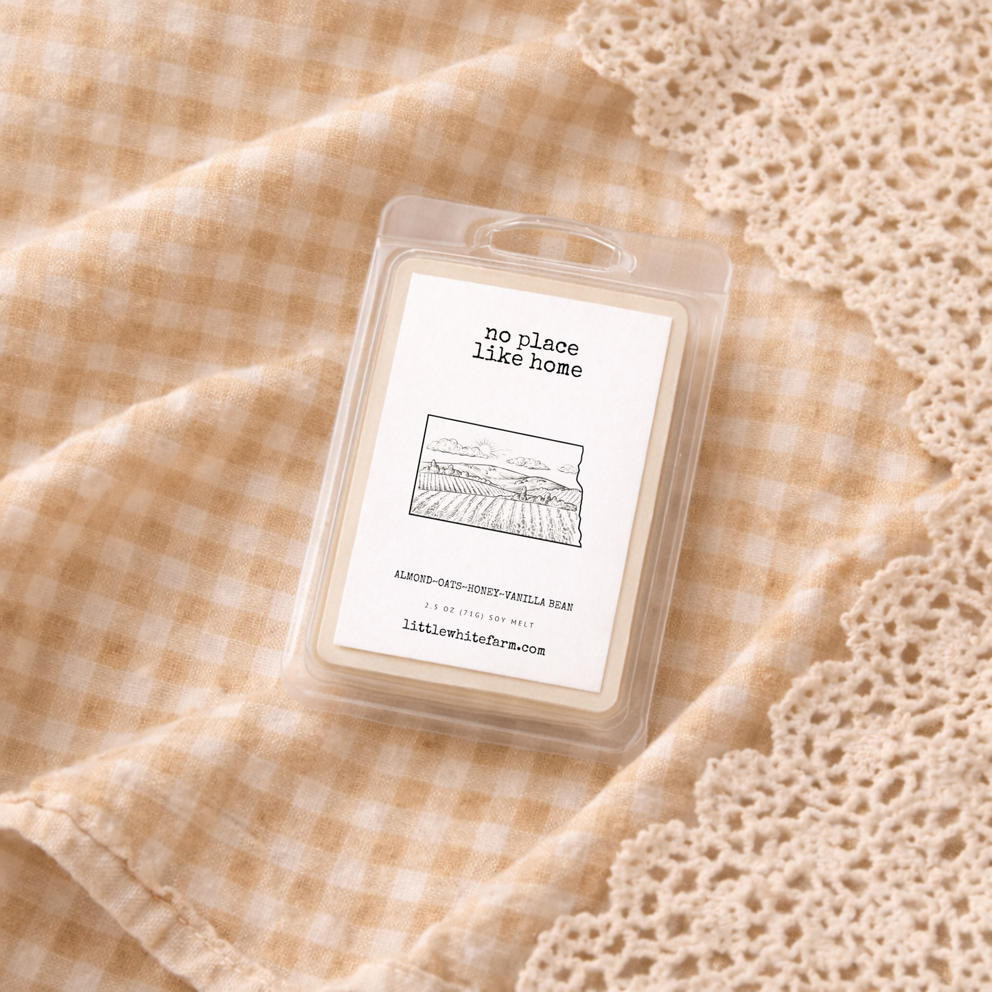 No Place Like Home Farmhouse Collection Mason Jar Candle and Wax Melt