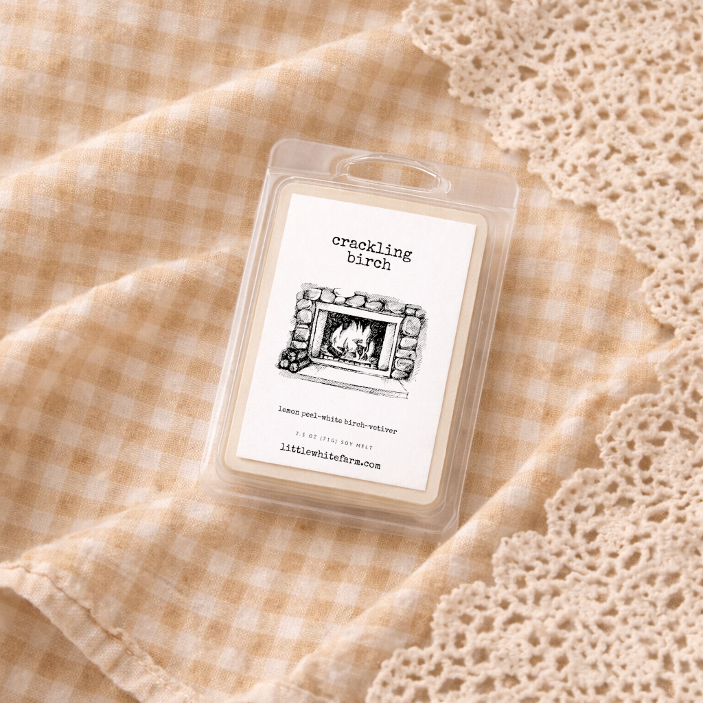Crackling Birch Mason Jar Candle and Wax Melt