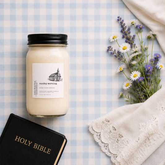 Sunday Morning Mason Jar Candle and Wax Melt
