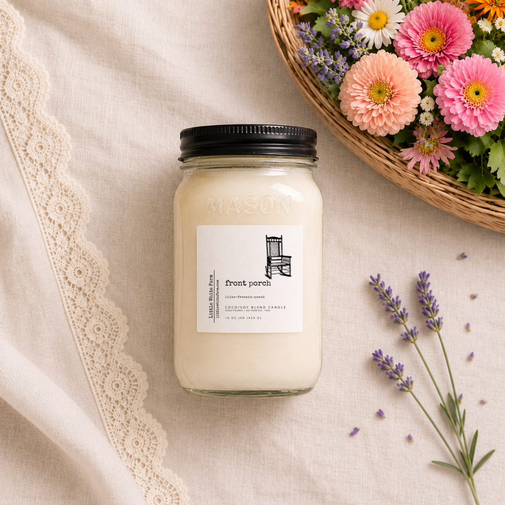 Front Porch Mason Jar Candle and Wax Melt