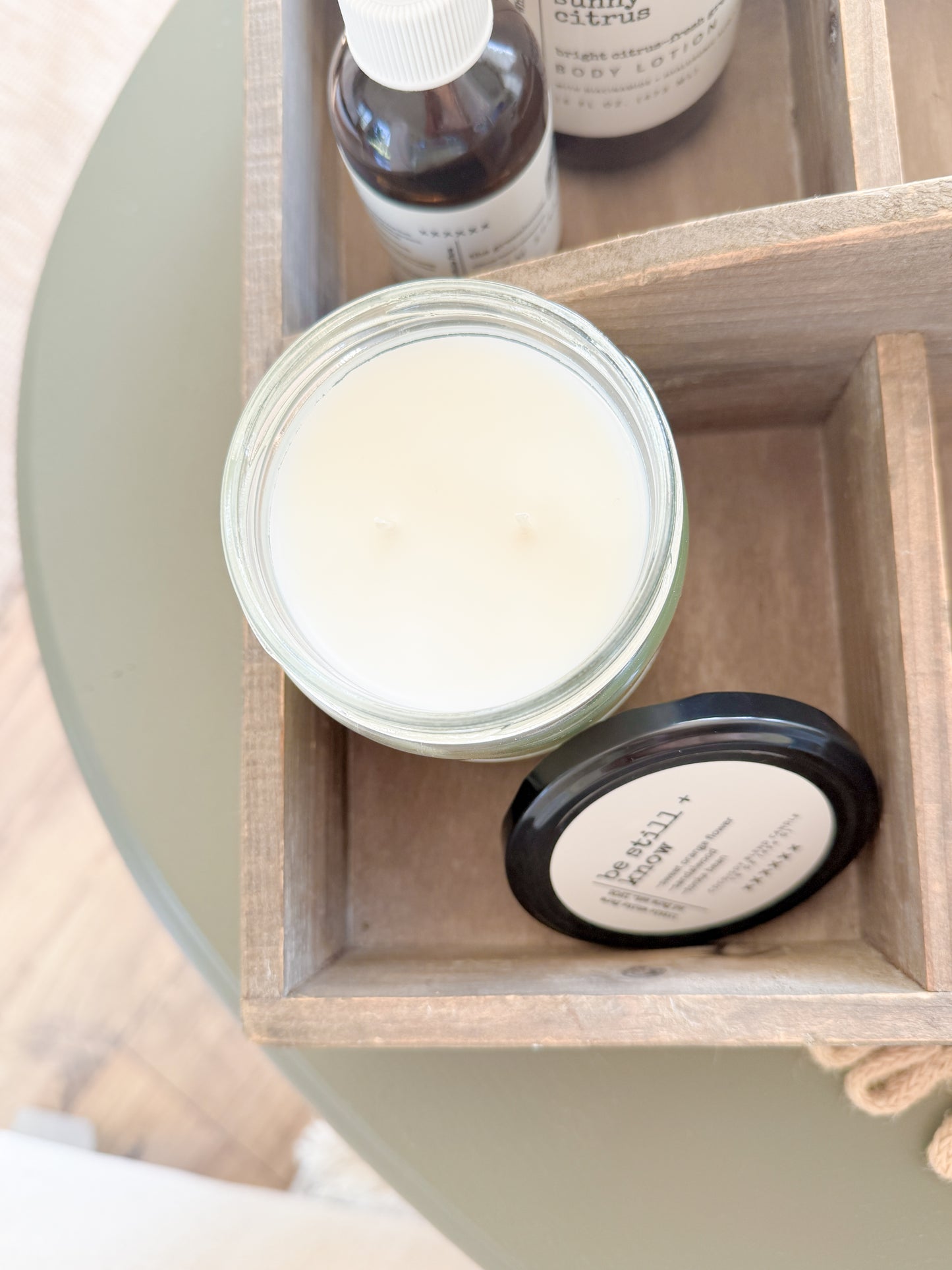 Be Still + Know Devotional Candle