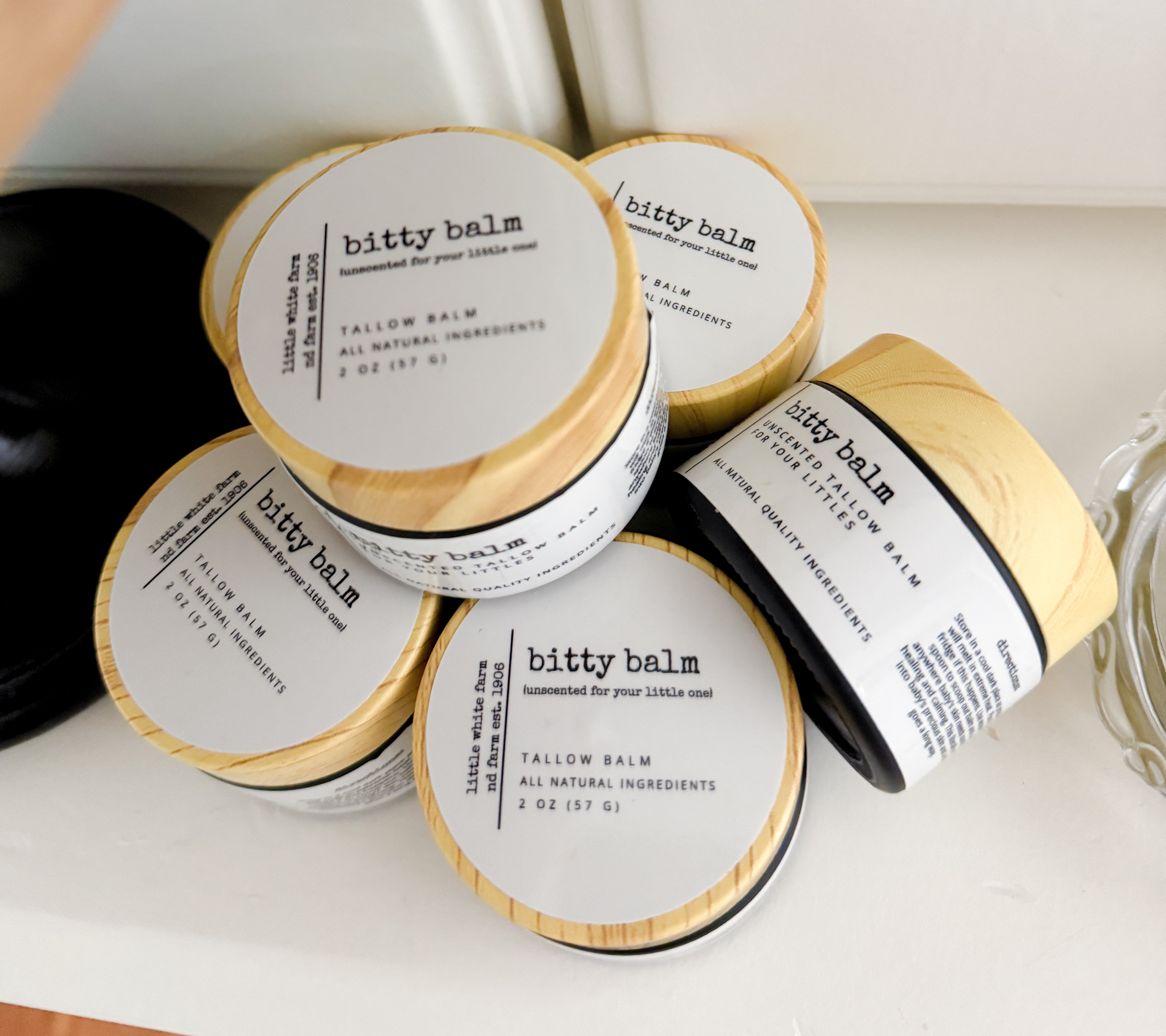 Bitty Balm Tallow {unscented for your little one} – Little White Farm ...