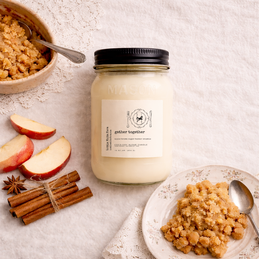 SALE Gather Together Fall Collection Mason Jar Candle and Wax Melt