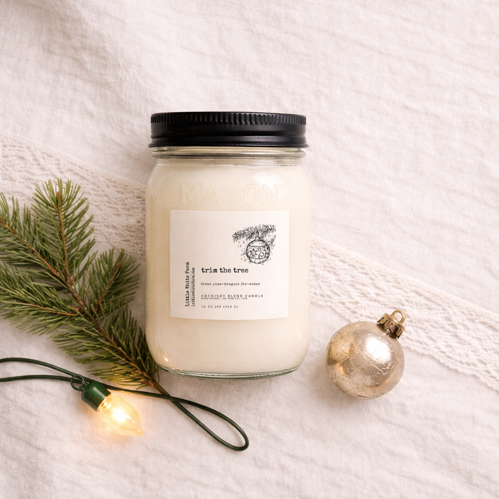 SALE Trim the Tree Mason Jar Candle and Wax Melt