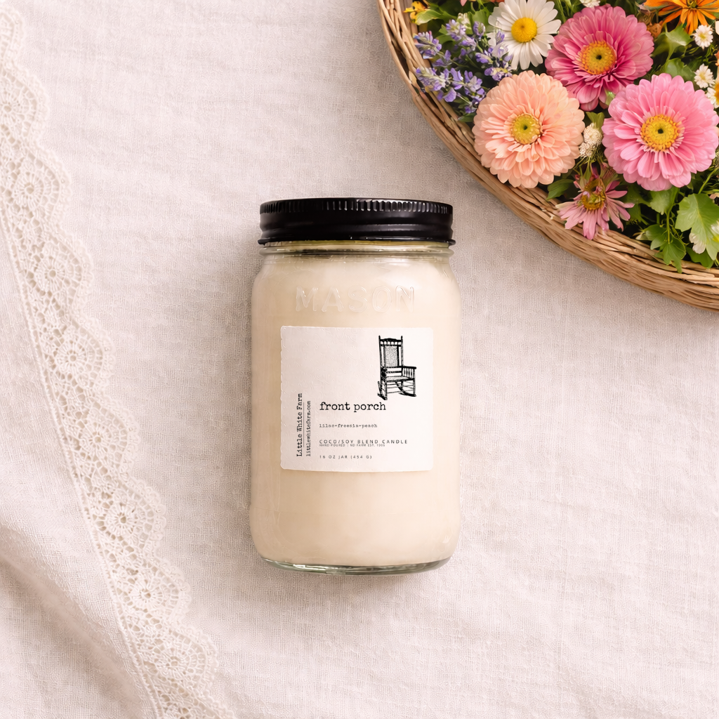 Front Porch Mason Jar Candle and Wax Melt