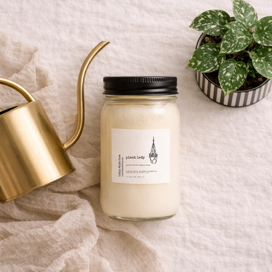 Plant Lady Mason Jar Candle and Wax Melt
