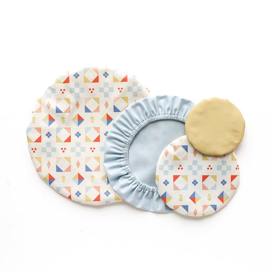 Sustainable Bowl Caps for Food Storage: EH Quilted