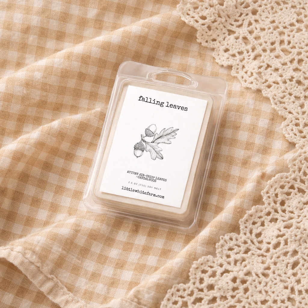 Falling Leaves Harvest Collection Mason Jar Candle and Wax Melt
