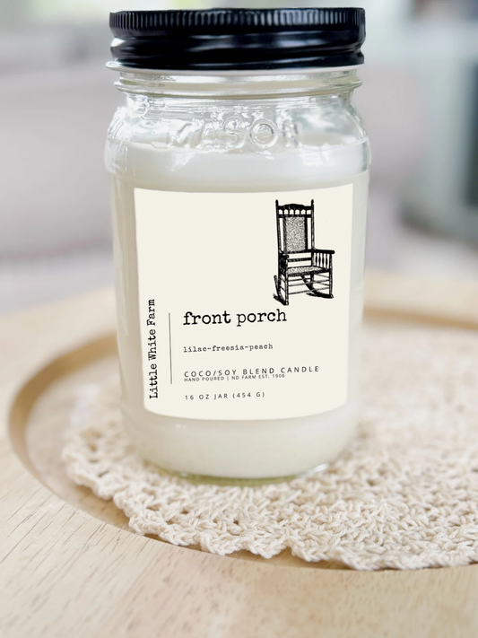 Front Porch Spring Collection Mason Jar Candle