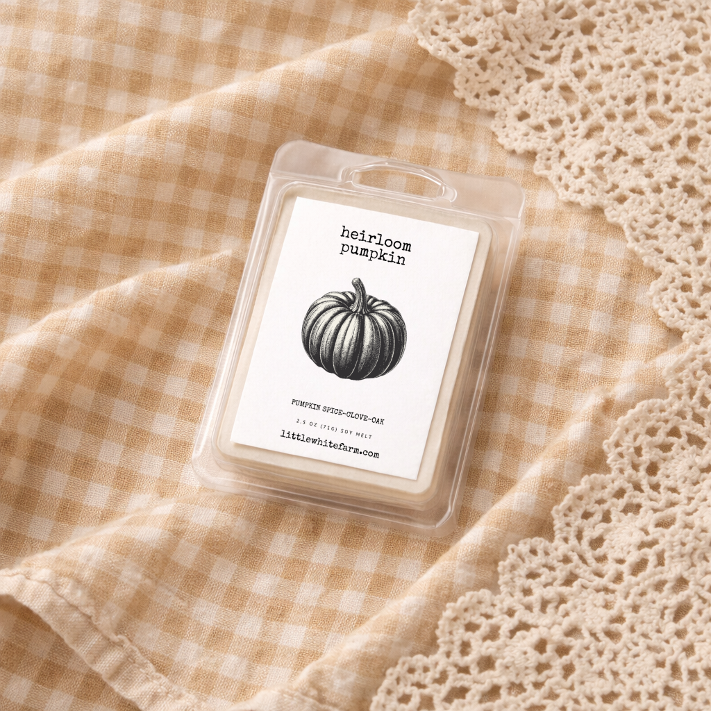 Heirloom Pumpkin Harvest Collection Mason Jar Candle and Wax Melt