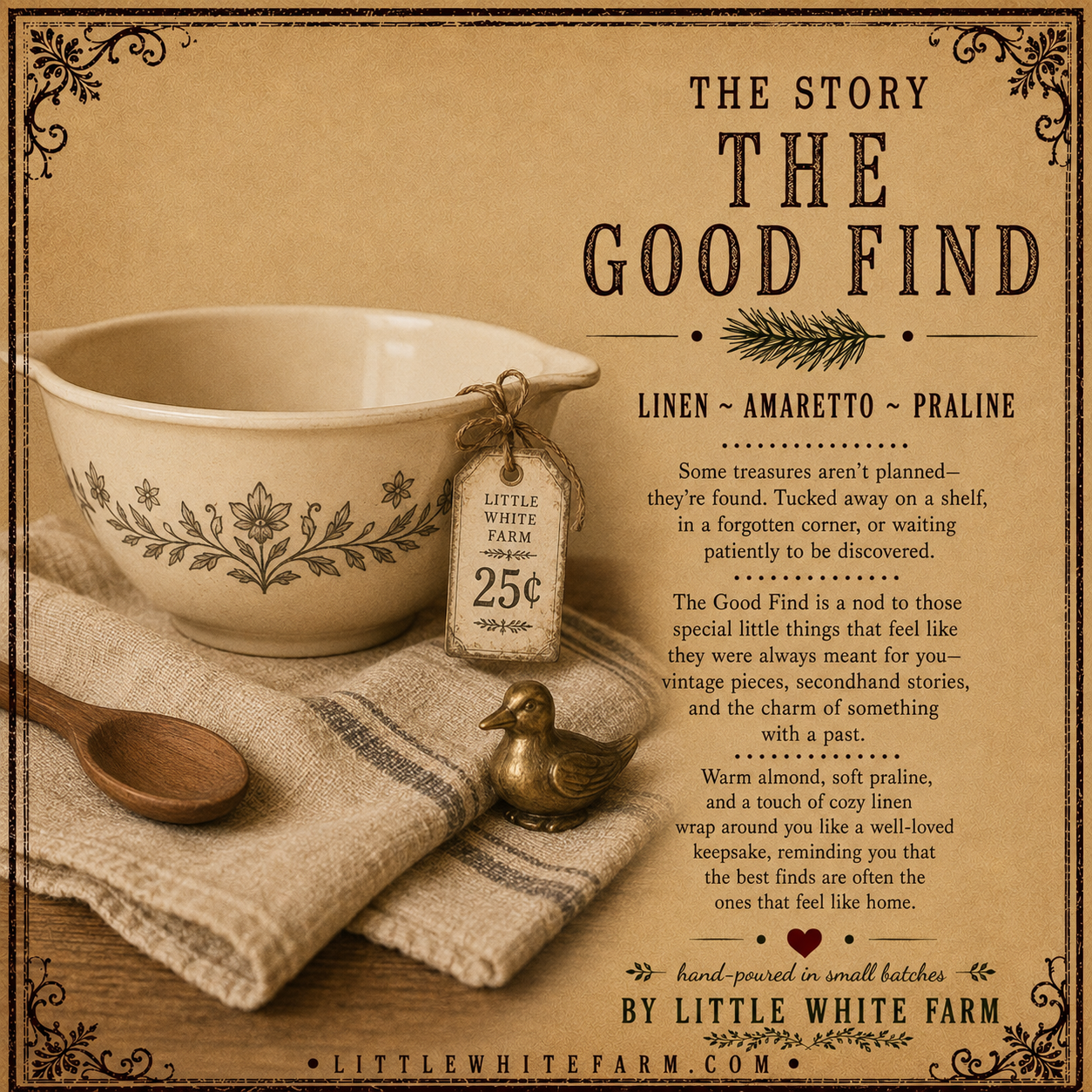 The Good Find Harvest Collection Mason Jar and Wax Melt