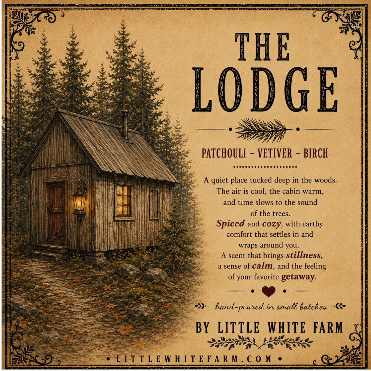 The Lodge Harvest Collection Mason Jar and Wax Melt