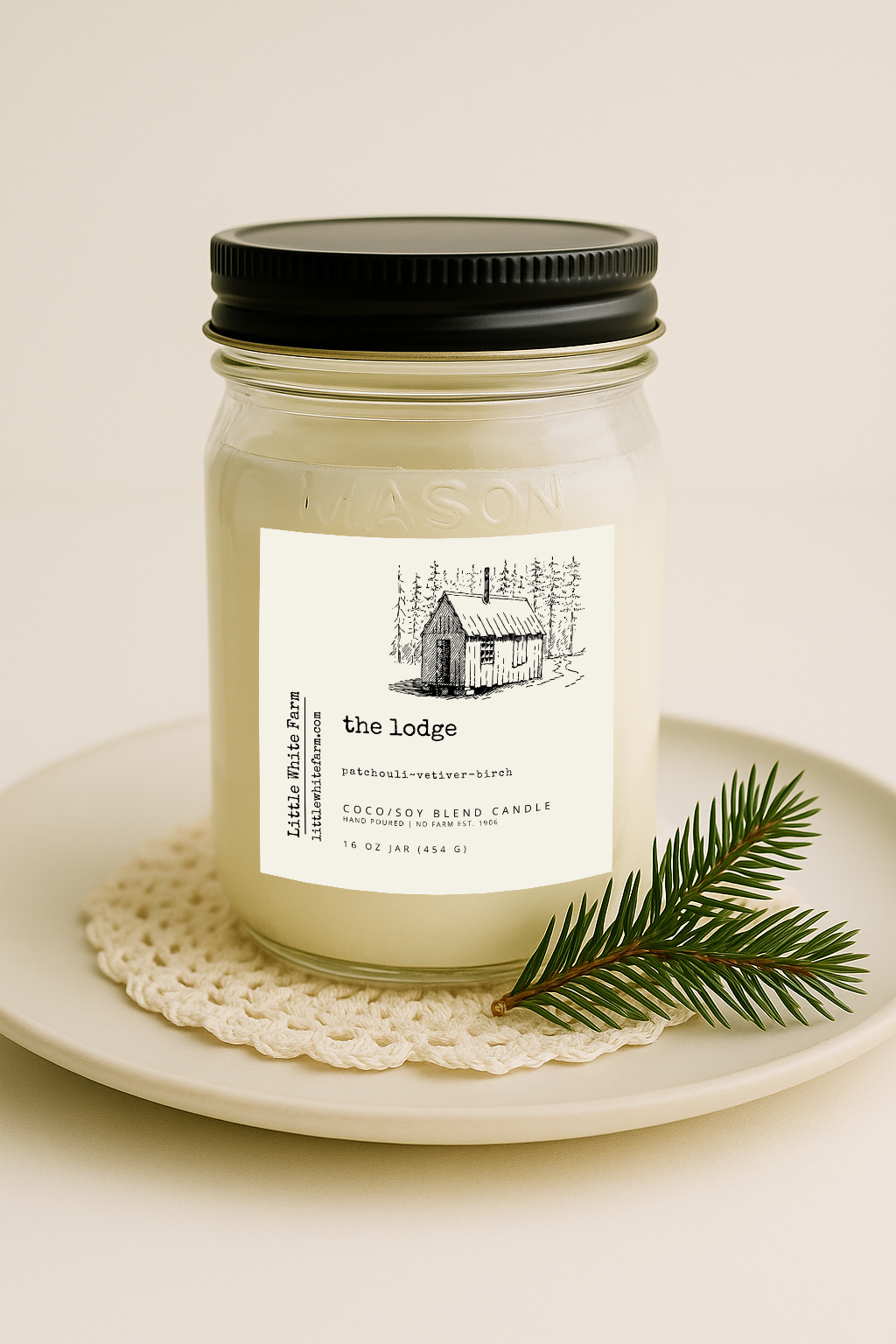 The Lodge Mason Jar Candle