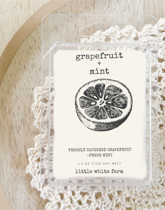 Grapefruit + Mint Farmhouse Collection Wax Melt