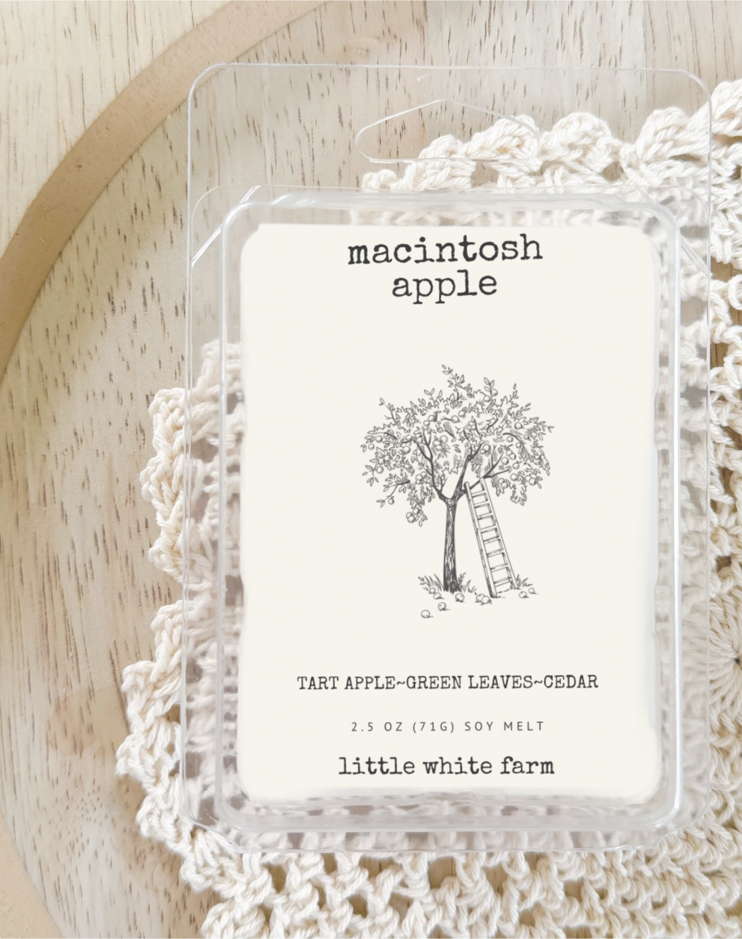 SALE Macintosh Apple Fall Collection Mason Jar Candle and Wax Melt