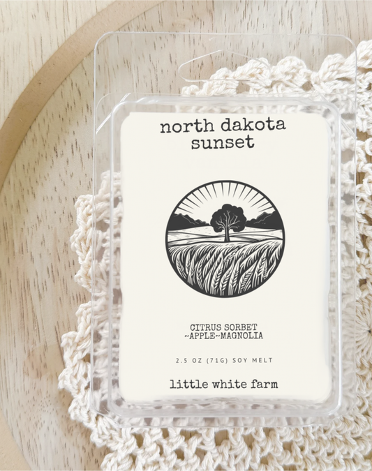 North Dakota Sunset Farmhouse Collection Wax Melt
