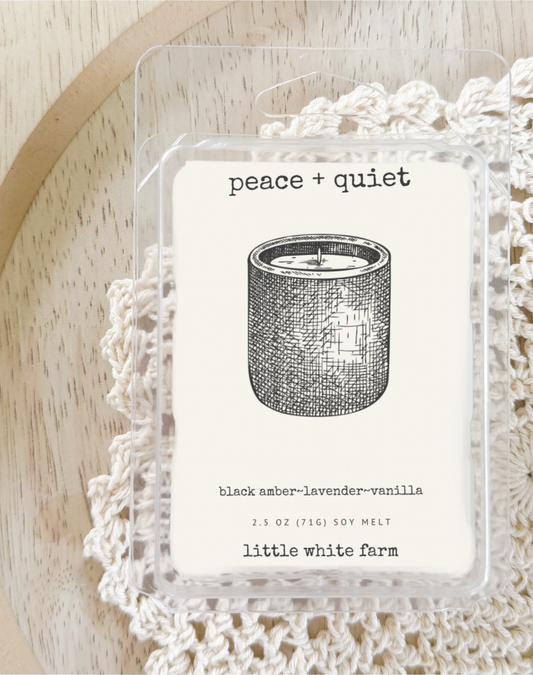 Peace + Quiet Farmhouse Collection Wax Melt