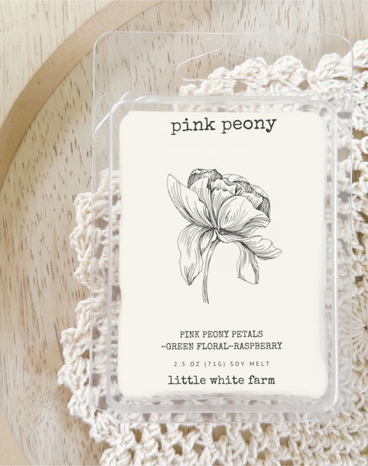 Pink Peony Spring Collection Wax Melt