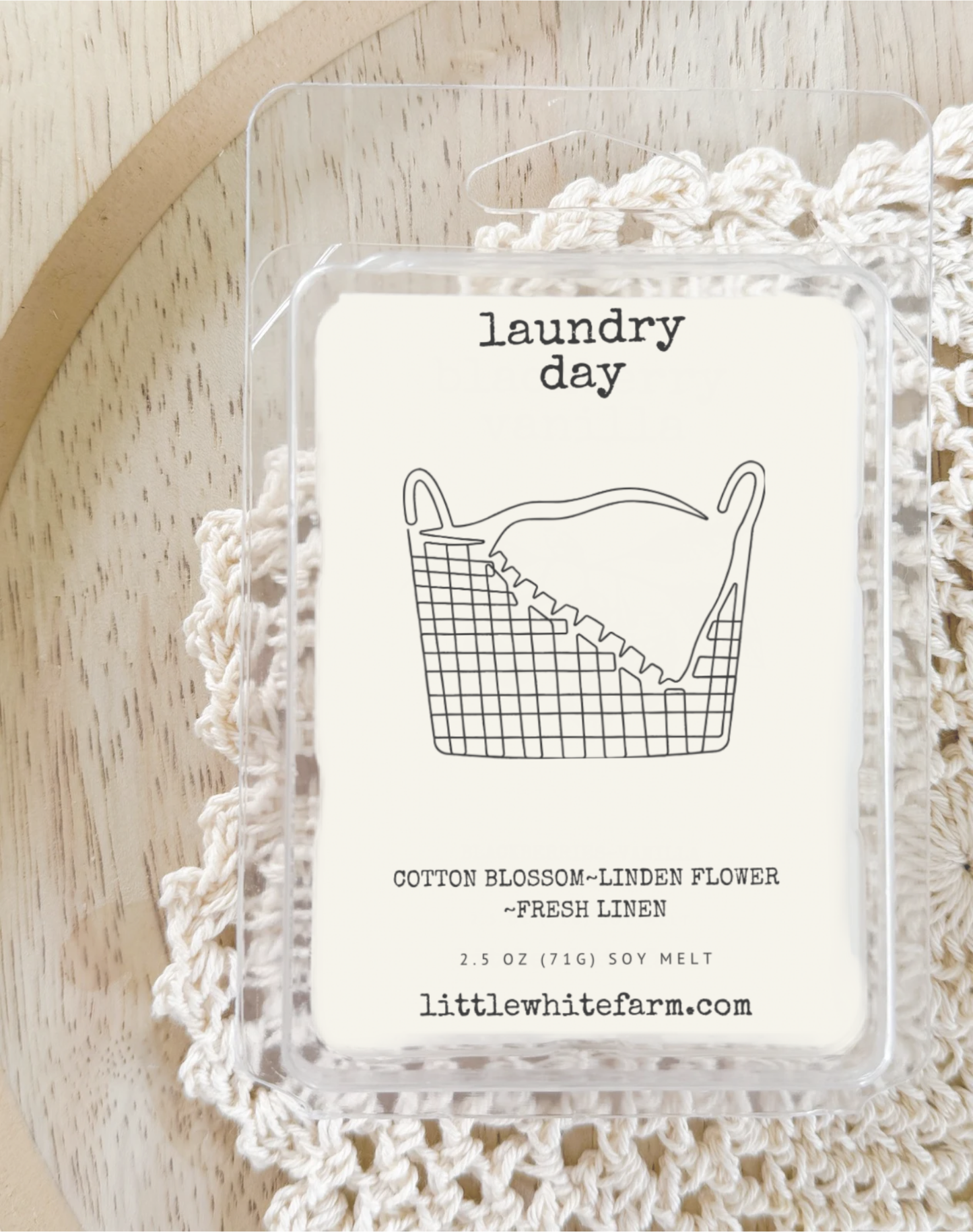 Laundry Day Farmhouse Collection Mason Jar Candle and Wax Melt