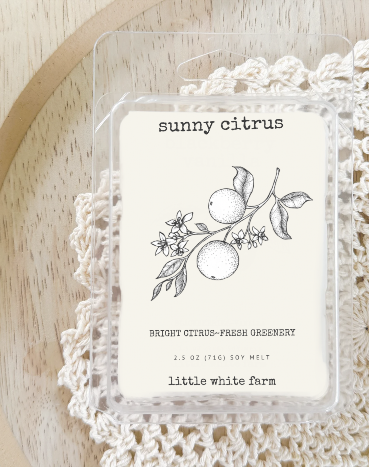 Sunny + Citrus Farmhouse Collection Wax Melt
